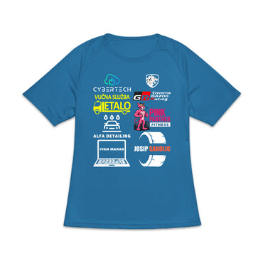 Gaz00Racing Sponsored Motorsport Premium Women Sports T-shirt