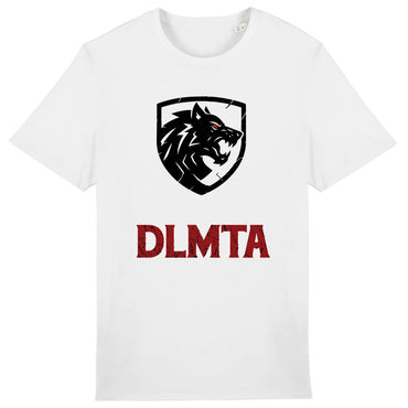 DLMTA Black Logo Red Text
