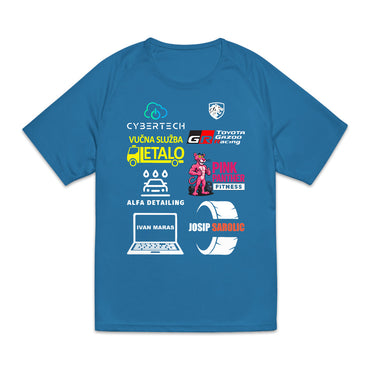 Gaz00Racing Sponsored Motorsport Premium Man Sports T-shirt