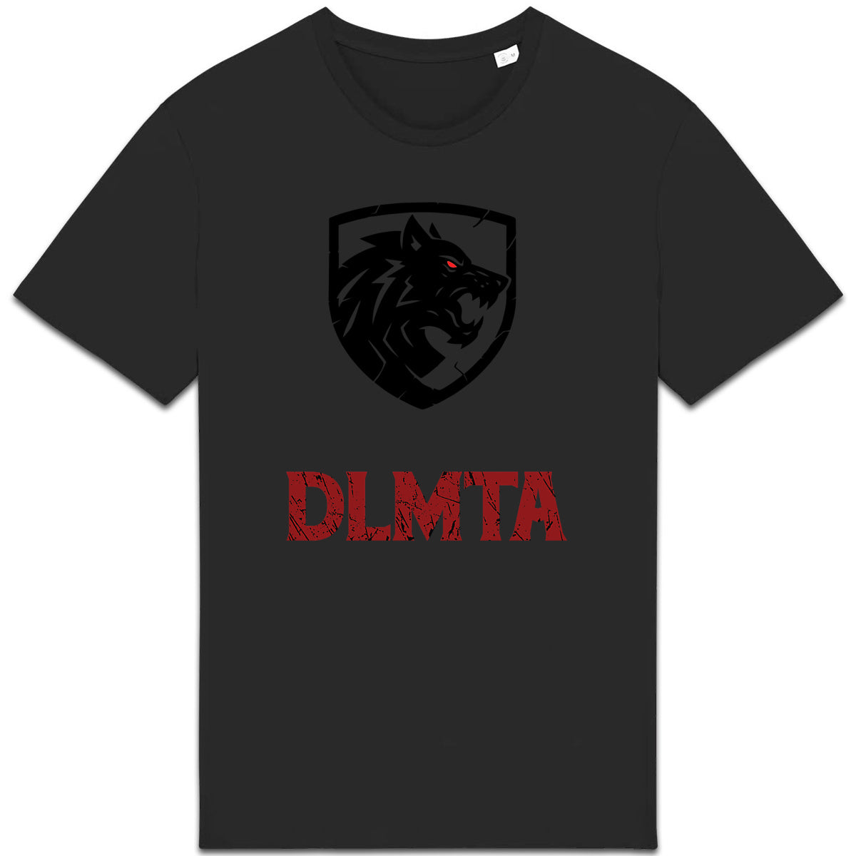 DLMTA Black Logo Red Text