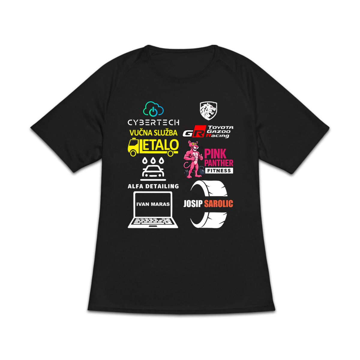 Gaz00Racing Sponsored Motorsport Premium Women Sports T-shirt