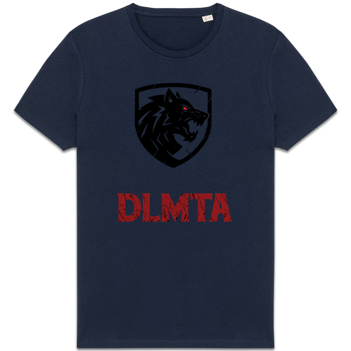 DLMTA Black Logo Red Text