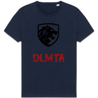 DLMTA Black Logo Red Text